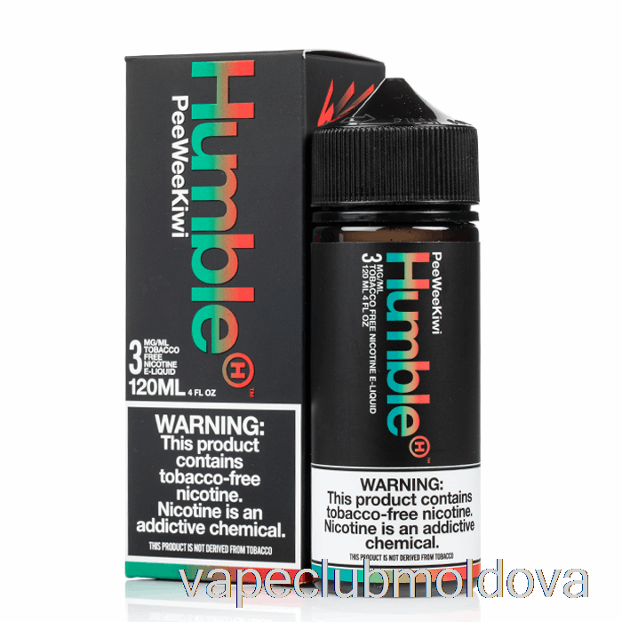 Kit Vape Pod Pee Wee Kiwi - Humble Juice Co. - 120 Ml 0 Mg